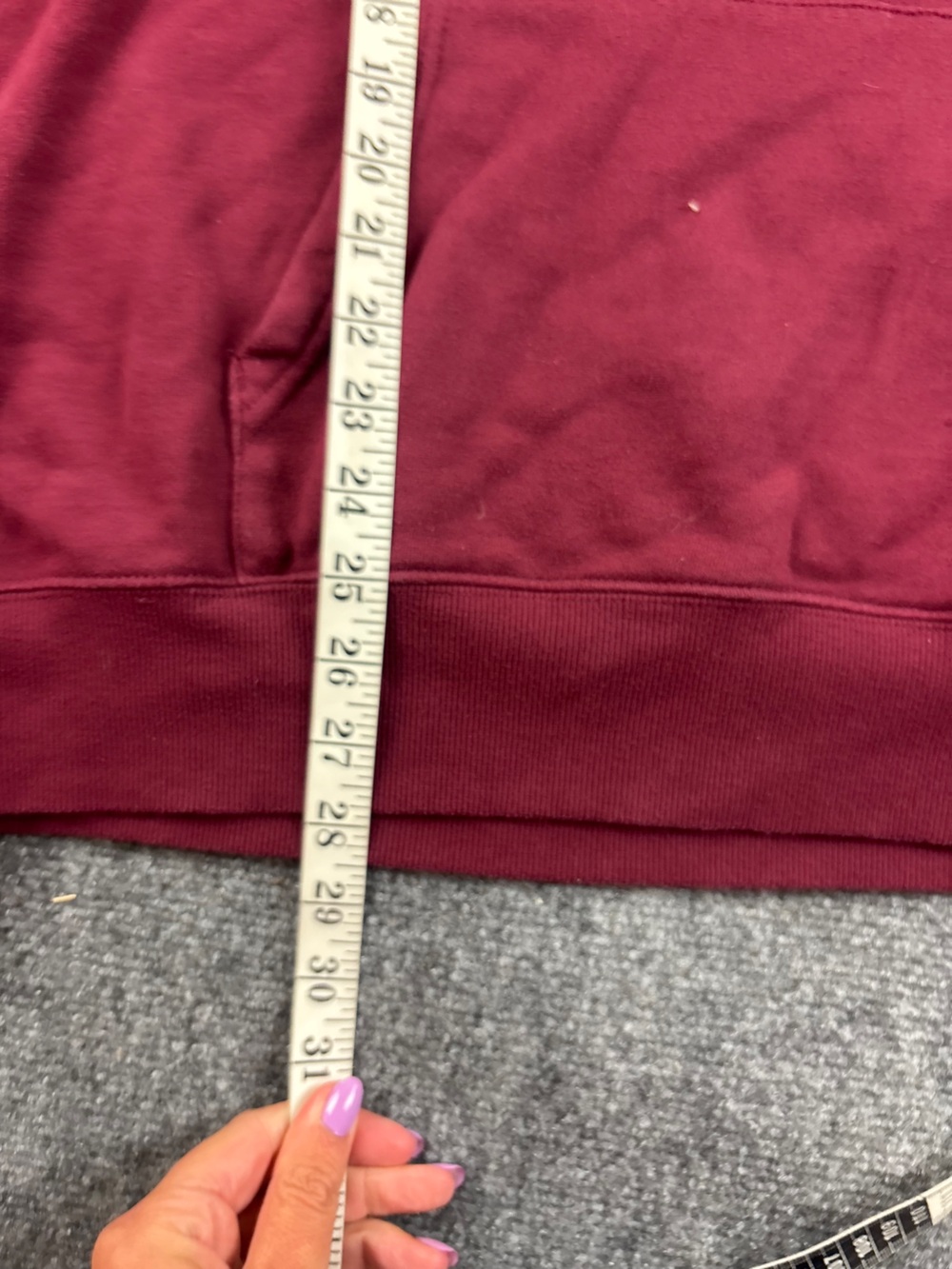 ARIAT Women’s Red Sleeve Logo Hooded Sweatshirt Hoodie size: XXL - Picture 6 of 8
